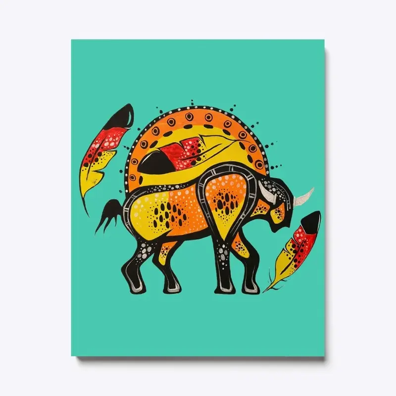 Buffalo Art By FancyPeterPaul  reprints 